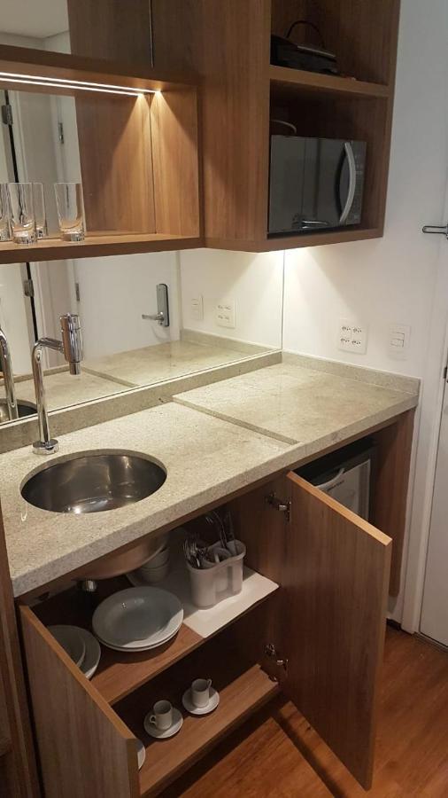 Ferienwohnung Loft Com Piscina, Academia, 100 Metros Do Metro São Paulo Exterior foto